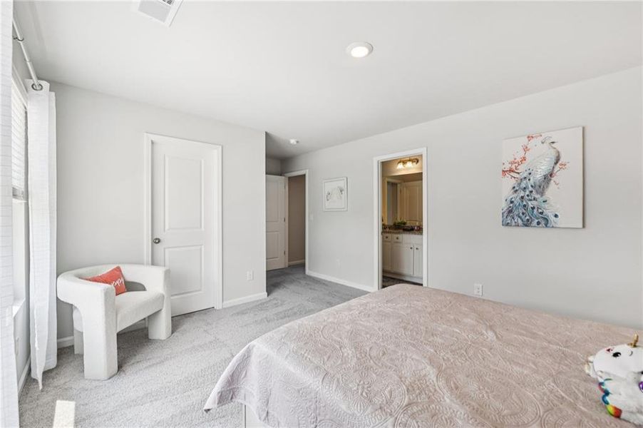 Furnished interior view inside a new home in The Hills at Cedar Creek, Winder (Image 34).