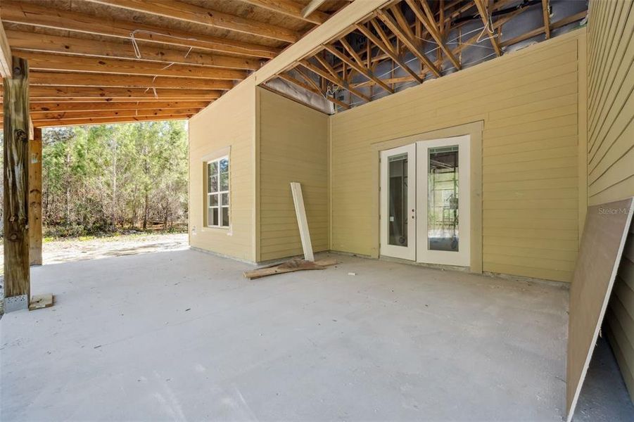 In-progress construction of a new home in , Chuluota, FL (Image 25).