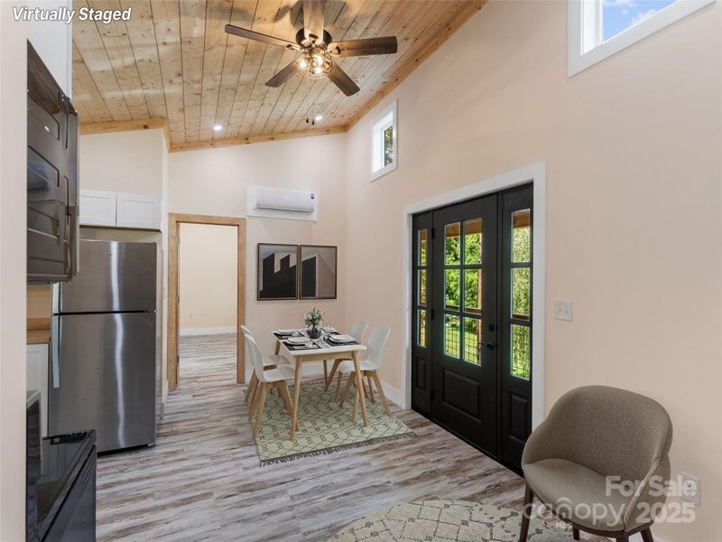 Furnished interior view inside a new home in , Waynesville (Image 14).