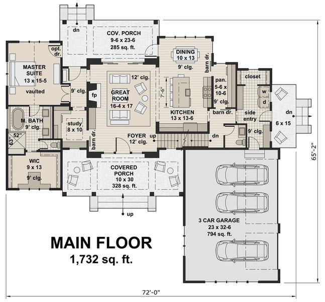 2D floor plan layout of this home in , Dripping Springs, TX (Image 5).