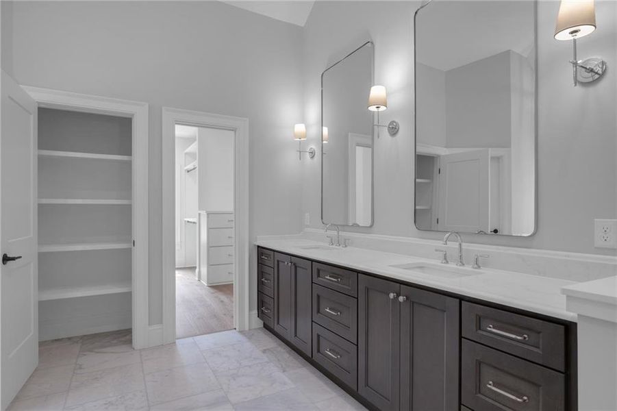 Furnished interior view inside a new home in , Atlanta (Image 8).