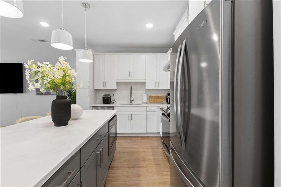 Furnished interior view inside a new home in , Atlanta (Image 25).