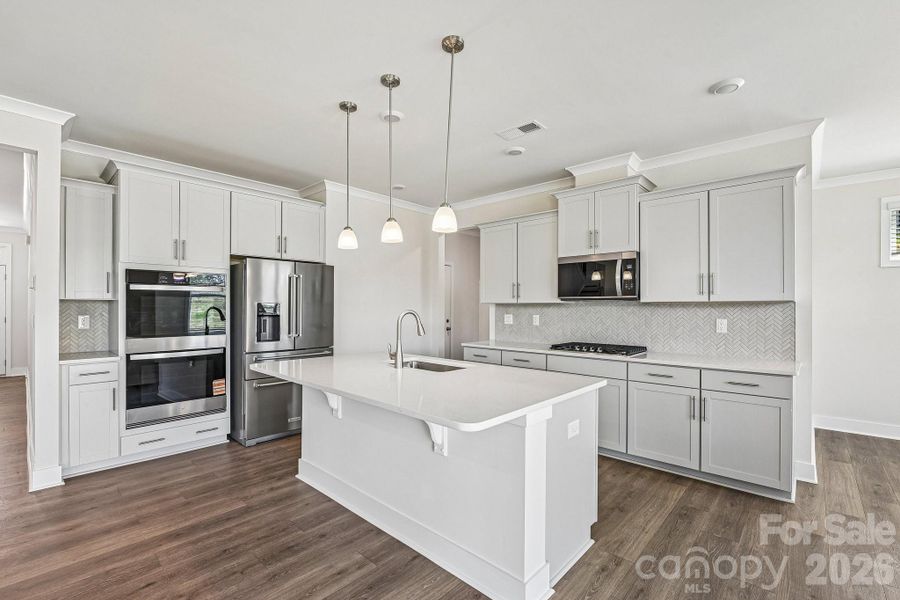 Furnished interior view inside a new home in Westport, York (Image 7).