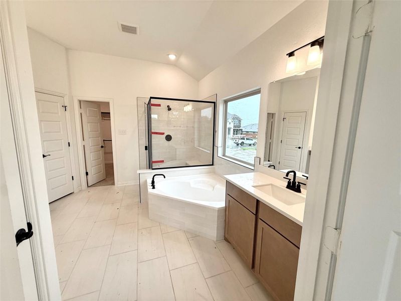 Furnished interior view inside a new home in Sunfield, Buda (Image 6).