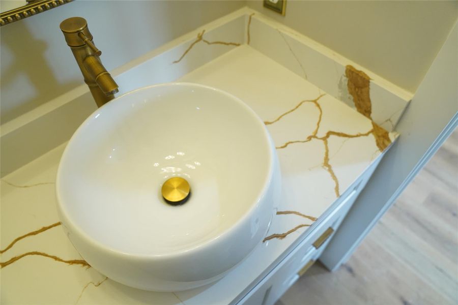 Close-up of interior finishes inside a home in , Houston (Image 33).