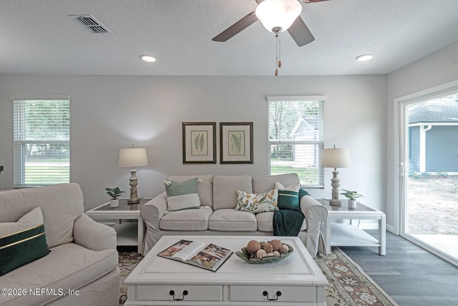 Furnished interior view inside a new home in , Jacksonville (Image 3).