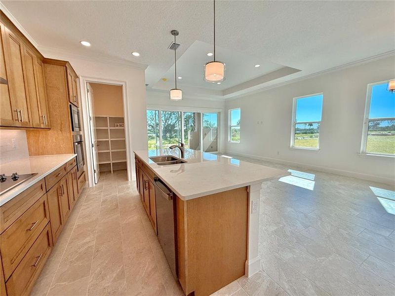 Furnished interior view inside a new home in Veranda Bay, Flagler Beach (Image 16).