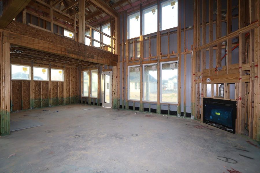 In-progress construction of a new home in Woodson’s Reserve, Spring, TX (Image 6). In-progress construction of a new home in Woodson’s Reserve, Spring, TX (Image 6).