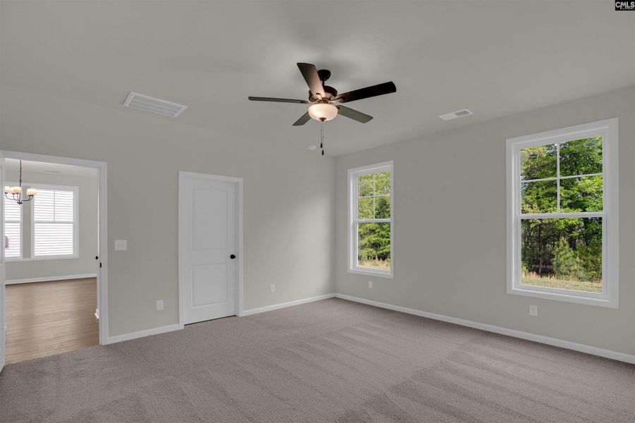 Spacious, unfurnished interior of a new home in Old Charleston Acres, Pelion (Image 20).