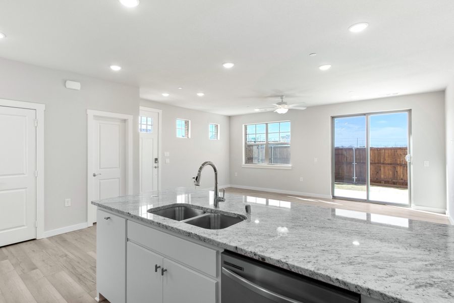 Furnished interior view inside a new home in Wildridge, Oak Point (Image 8).