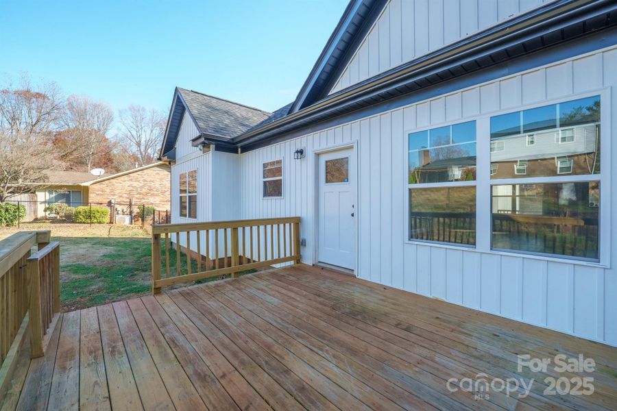 Exterior details and patio area of a home in , Statesville (Image 12).