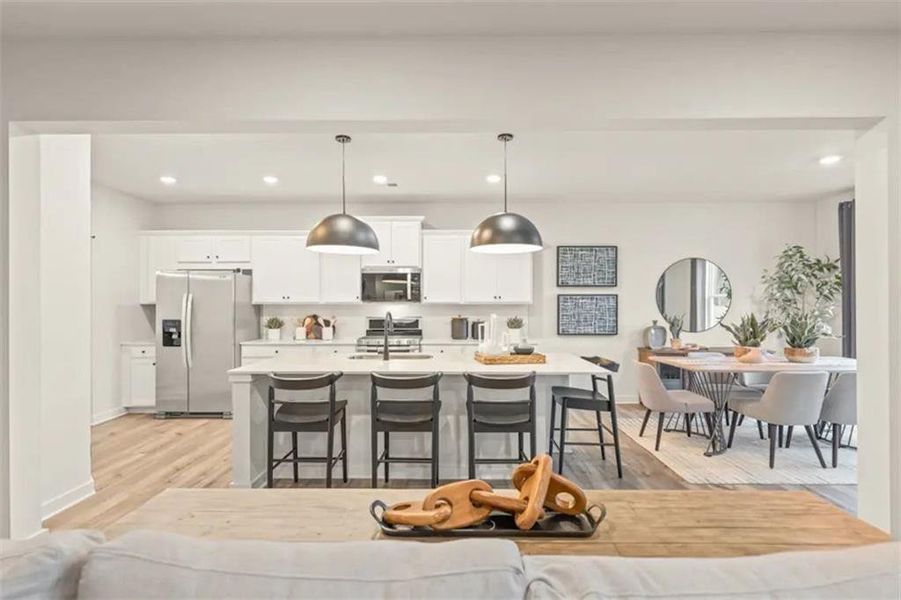 Furnished interior view inside a new home in Brookshire Manor, Canton (Image 12).