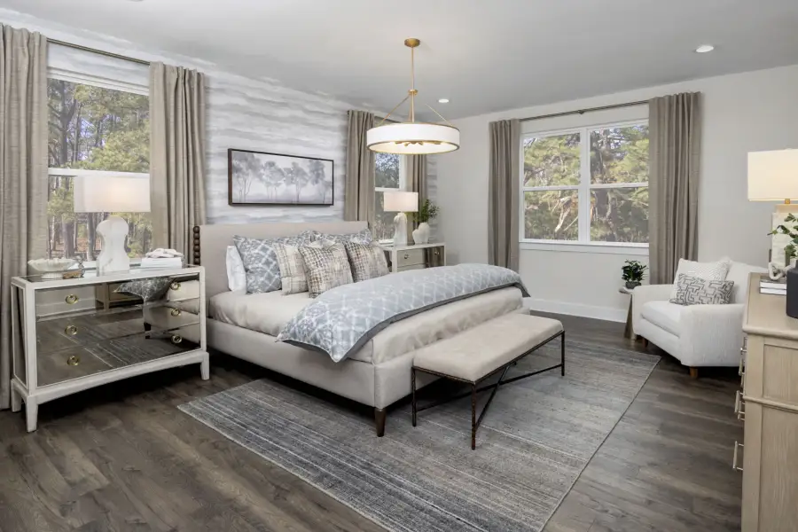 Furnished interior view inside a new home in Madison Park, Lillington (Image 4).