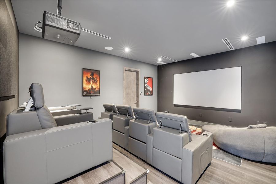 Furnished interior view inside a new home in , Parkland (Image 13).