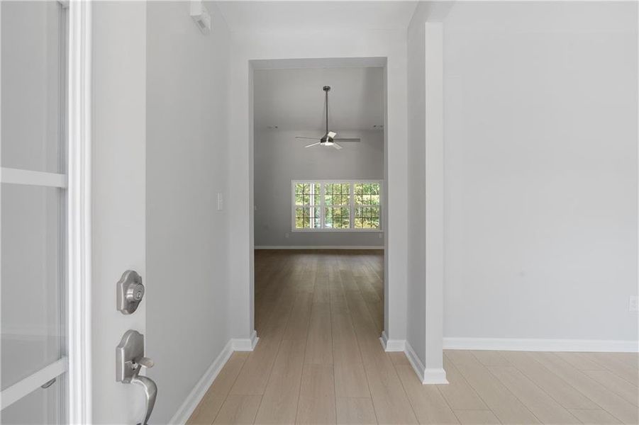 Spacious, unfurnished interior of a new home in , Gray (Image 31).