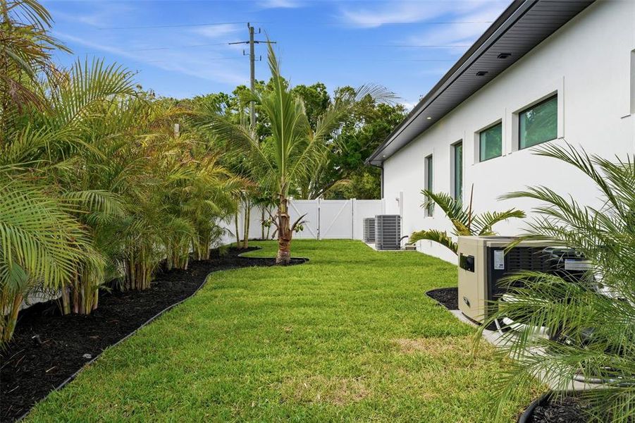 Exterior details and patio area of a home in , Sarasota (Image 35).