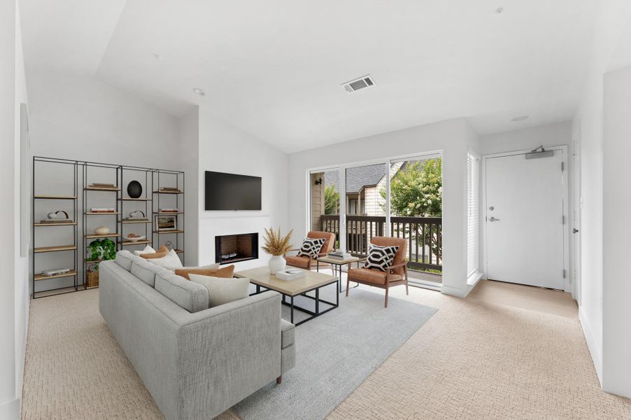 Back to the living room *virtually stage