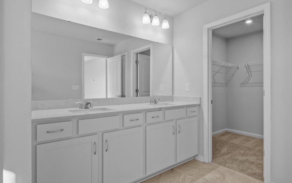 Furnished interior view inside a new home in Fox Hollow, Spartanburg (Image 11).