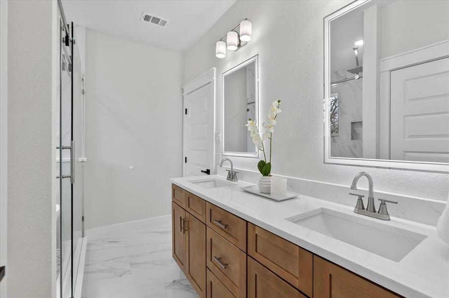 Furnished interior view inside a new home in , Lancaster (Image 12).