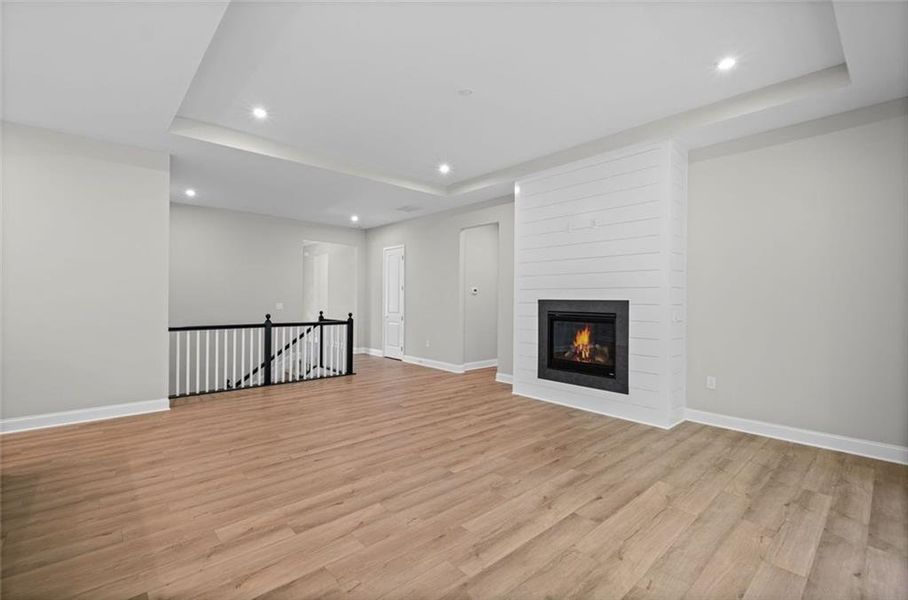 Spacious, unfurnished interior of a new home in Governor’s Preserve, Canton (Image 41).