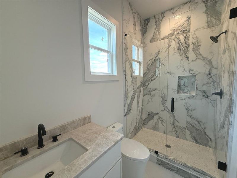 Furnished interior view inside a new home in , Buford (Image 3).