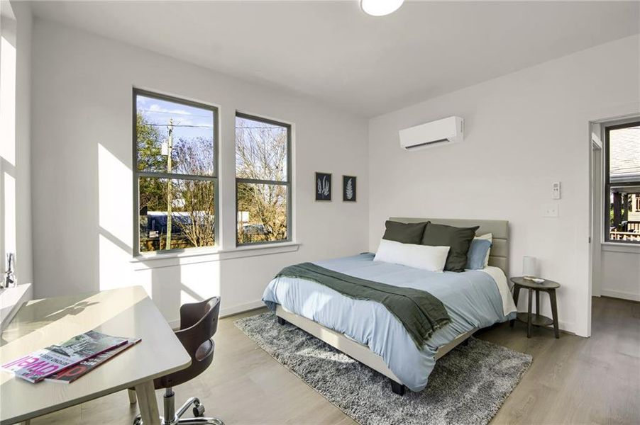 Furnished interior view inside a new home in , Atlanta (Image 11).