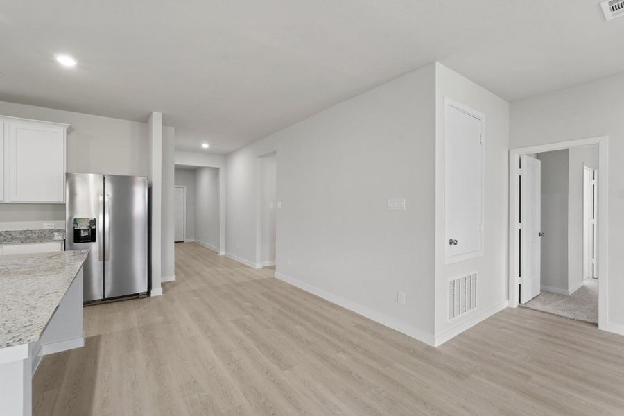 Spacious, unfurnished interior of a new home in Lexington Heights, Willis (Image 15). Spacious, unfurnished interior of a new home in Lexington Heights, Willis (Image 15).