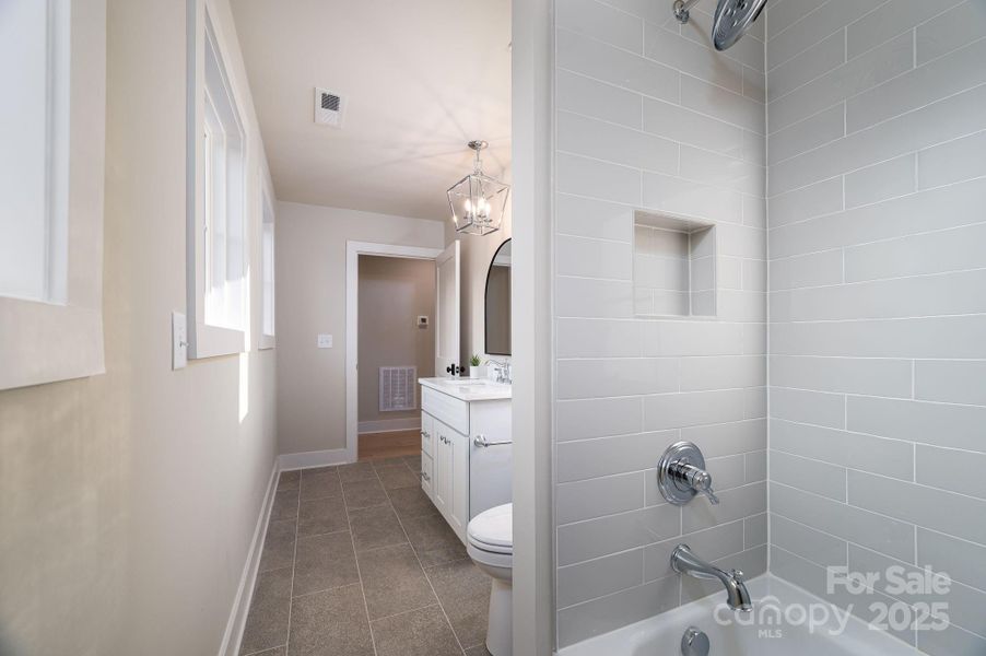 Furnished interior view inside a new home in , Belmont (Image 15).