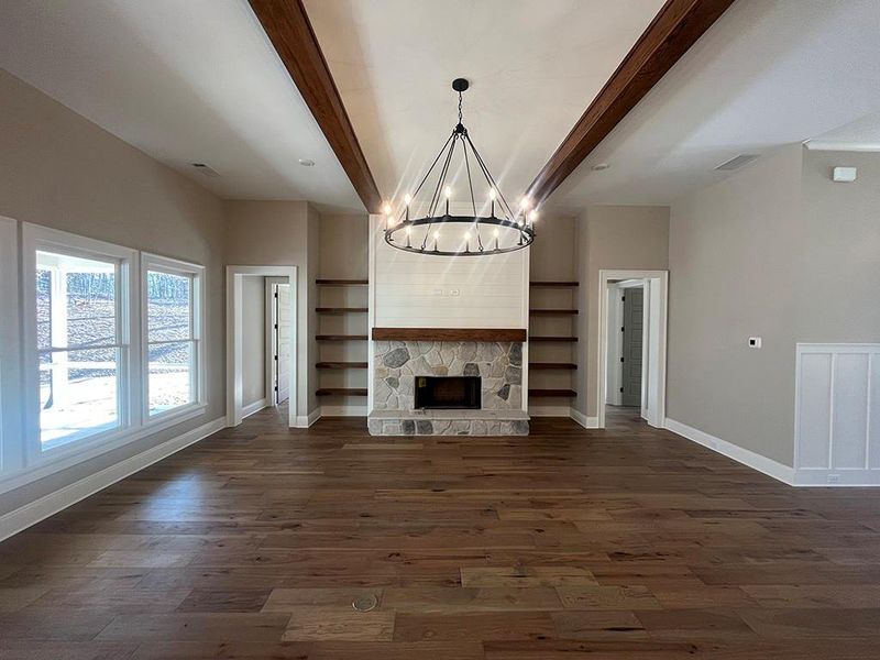 Spacious, unfurnished interior of a new home in , White (Image 26).