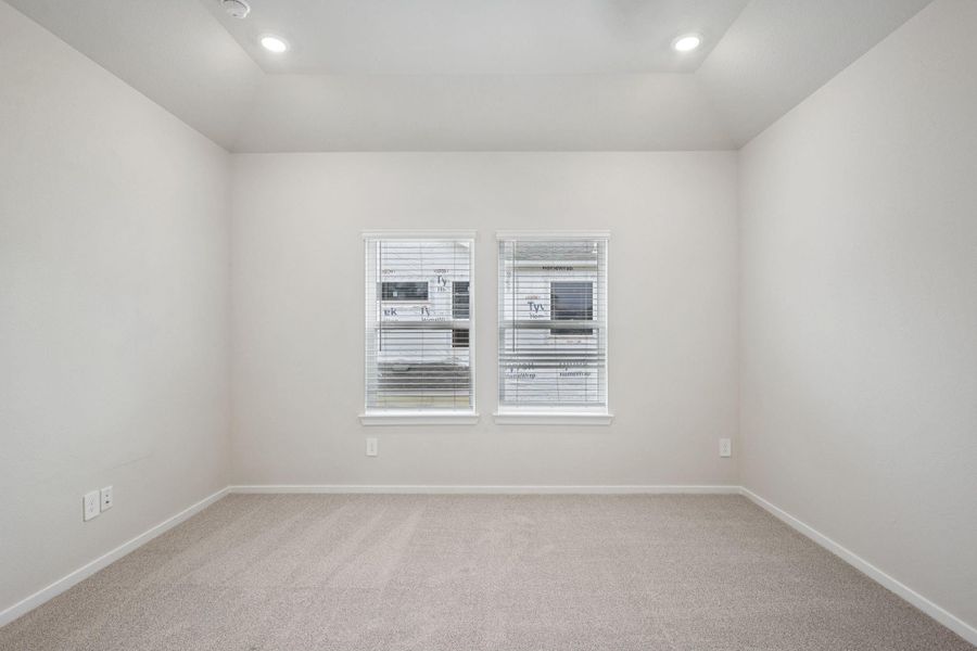 Spacious, unfurnished interior of a new home in Pinewood Trails - City Series, Atascocita (Image 29).