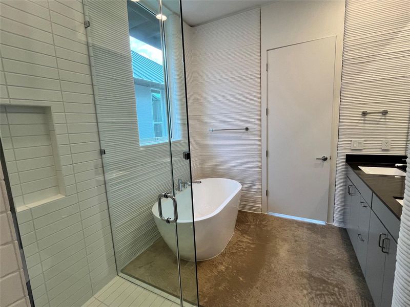 Furnished interior view inside a new home in Wolf Ranch: Genesis Collection, Georgetown (Image 6). Furnished interior view inside a new home in Wolf Ranch: Genesis Collection, Georgetown (Image 6).