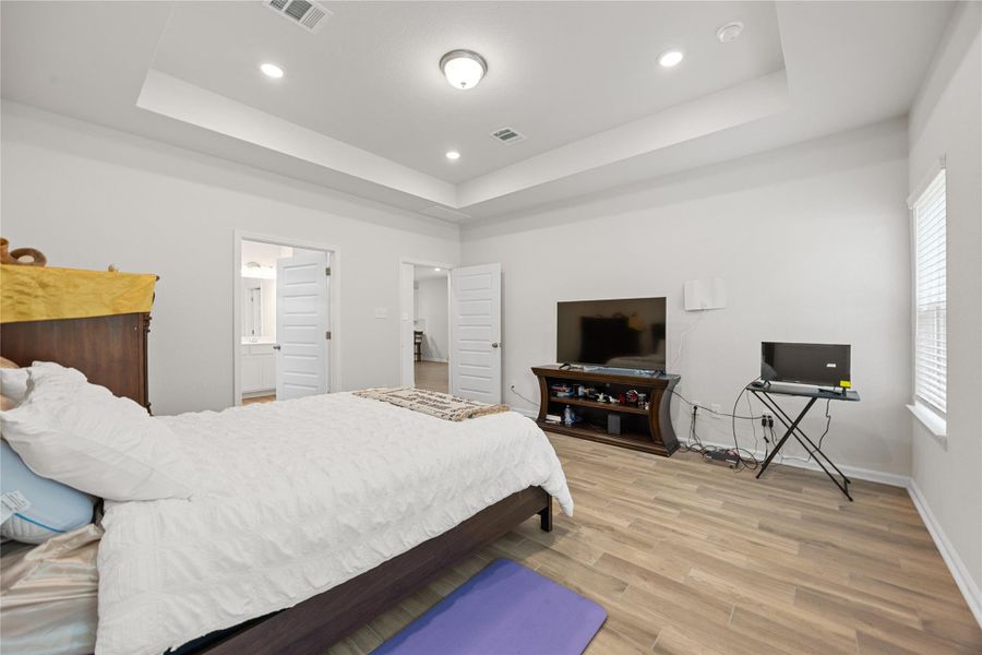 Furnished interior view inside a new home in Mill Creek Trails, Magnolia (Image 7).