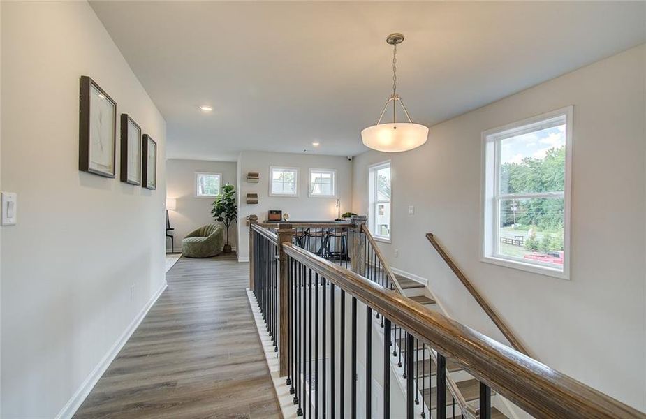 Furnished interior view inside a new home in Crofton Place Enclave, Snellville (Image 8).