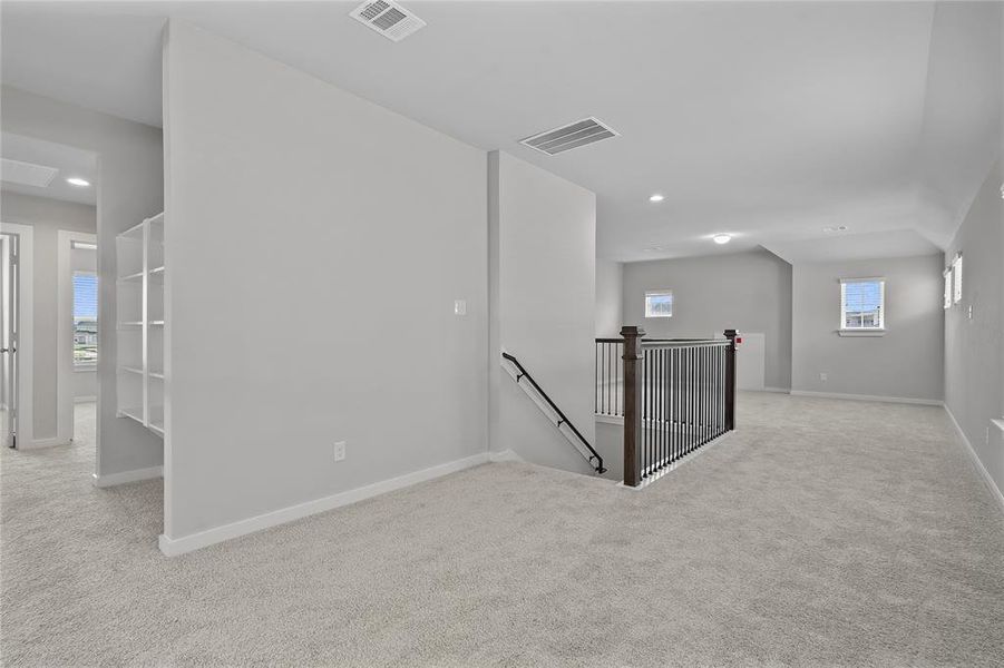 Another view while in the gameroom, looking towards the stairs.