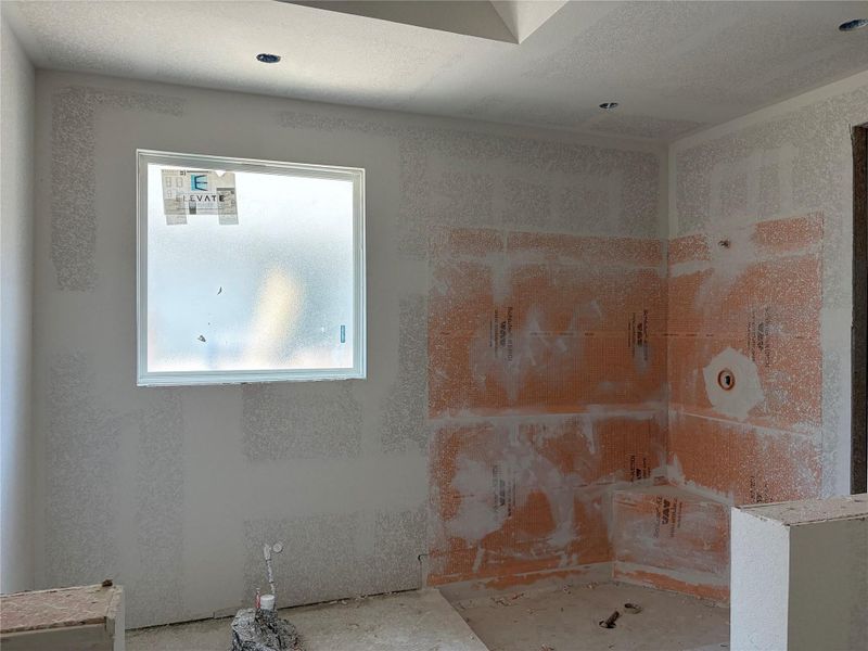 In-progress construction of a new home in La Cima, San Marcos, TX (Image 30).