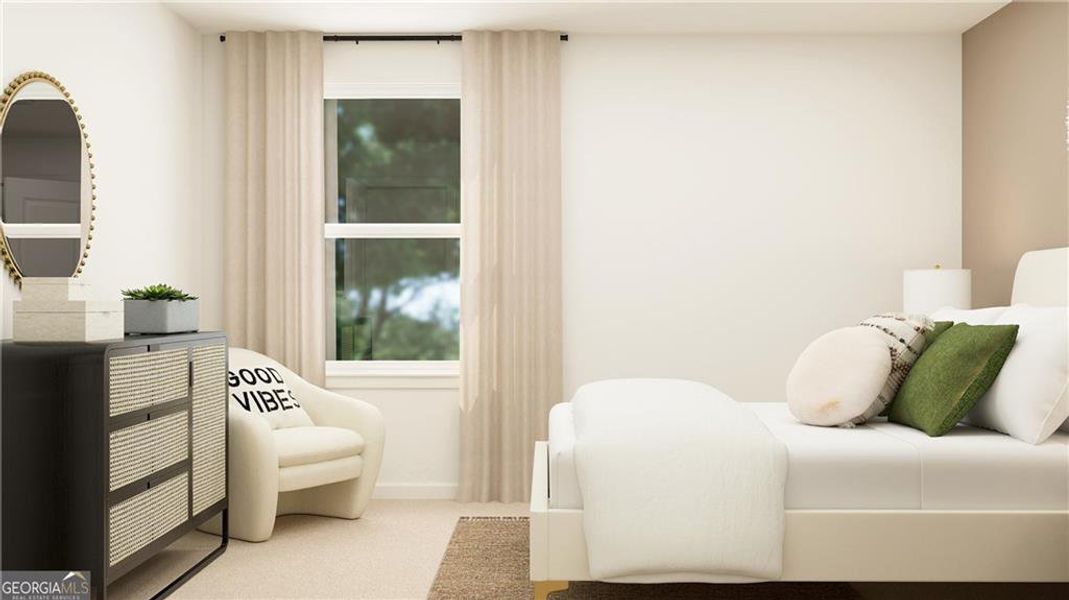 Furnished interior view inside a new home in Millers Pointe, Conyers (Image 2).