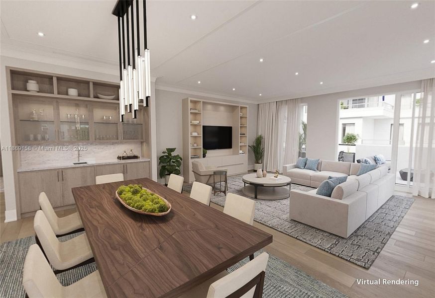 Furnished interior view inside a new home in , Juno Beach (Image 16).