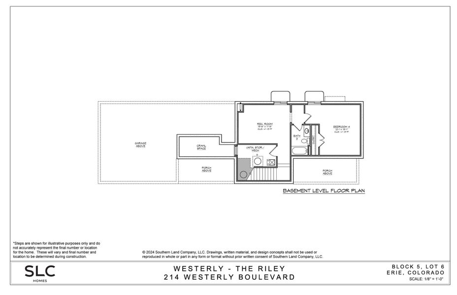 2D floor plan layout of this home in Westerly, Erie, CO (Image 4).