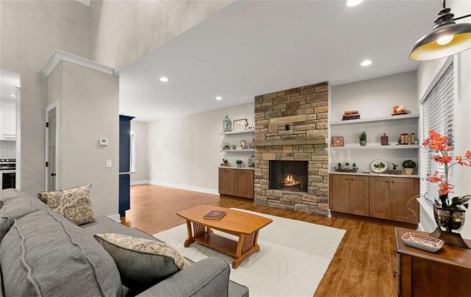 Furnished interior view inside a new home in , Cleveland (Image 26).