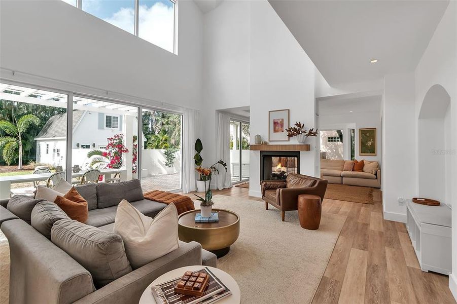 Furnished interior view inside a new home in , Sarasota (Image 45).
