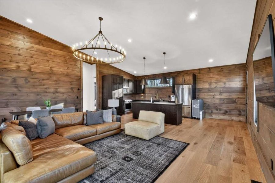 Furnished interior view inside a new home in , Mineral Bluff (Image 14).