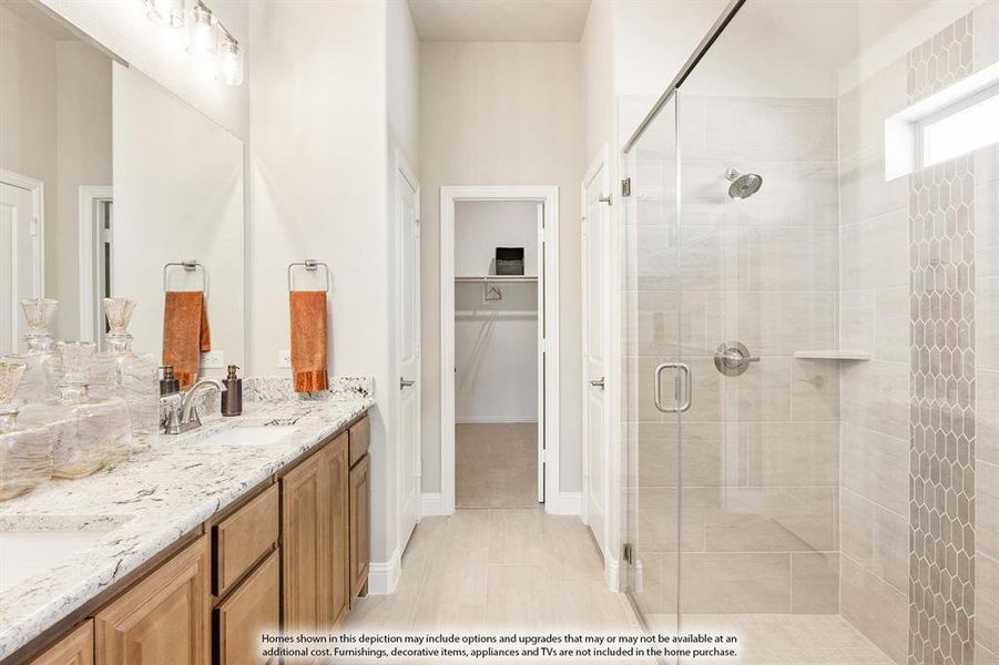 Furnished interior view inside a new home in El Dorado, Granbury (Image 27). Furnished interior view inside a new home in El Dorado, Granbury (Image 27).