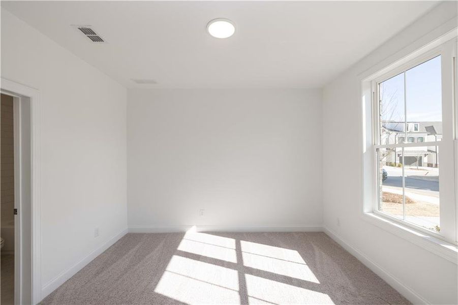 Spacious, unfurnished interior of a new home in Millcroft Townhomes, Buford (Image 30). Spacious, unfurnished interior of a new home in Millcroft Townhomes, Buford (Image 30).