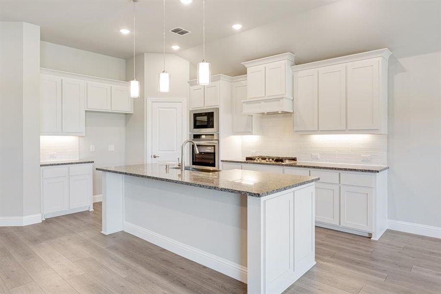 Furnished interior view inside a new home in The Lakes at Parks of Aledo, Aledo (Image 13).
