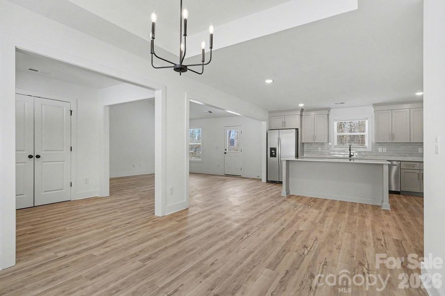 Spacious, unfurnished interior of a new home in , Locust (Image 15).