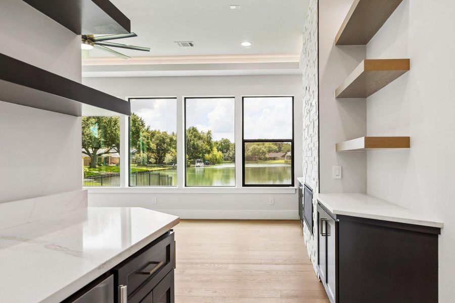 Furnished interior view inside a new home in , Sugar Land (Image 16).