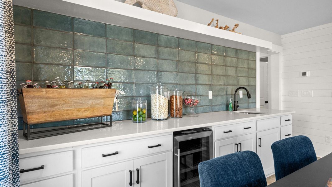 Representative furnished interior of a home built from the Brookgreen by DRB Homes in Seabreeze Crossing, Little River (Image 17).
