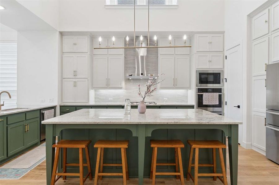 Furnished interior view inside a new home in , Rockwall (Image 6).