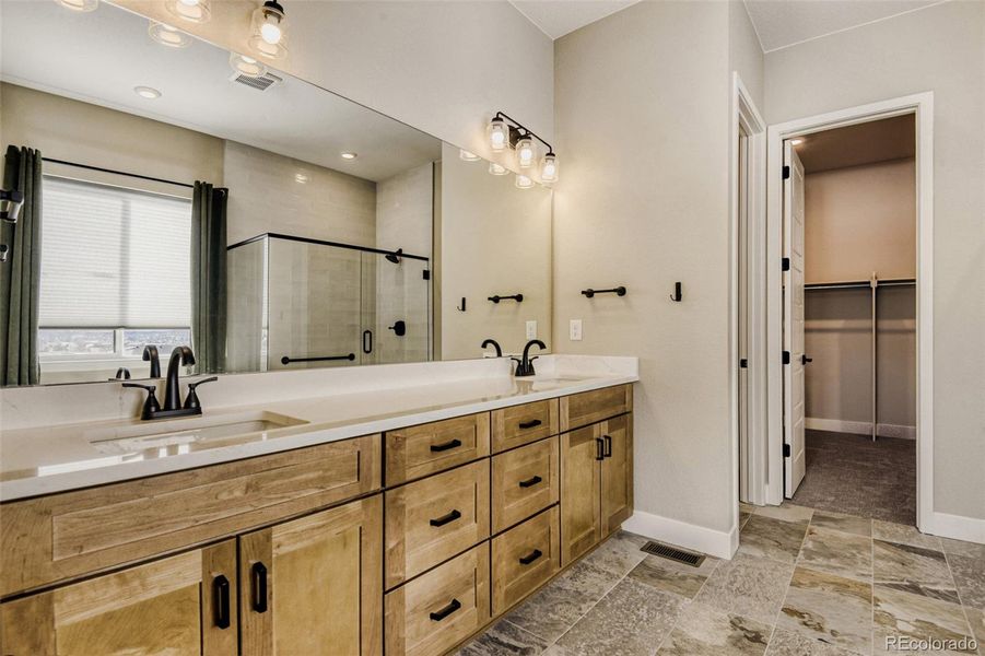 Furnished interior view inside a new home in Hillside at Castle Rock, Castle Rock (Image 13).