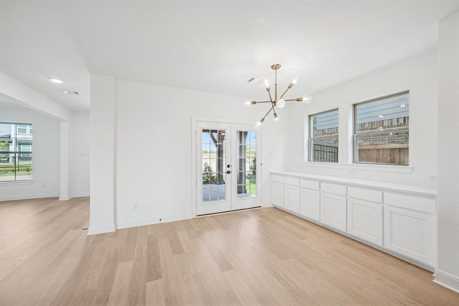 Spacious, unfurnished interior of a new home in Karis - Village Series, Crowley (Image 20). Spacious, unfurnished interior of a new home in Karis - Village Series, Crowley (Image 20).